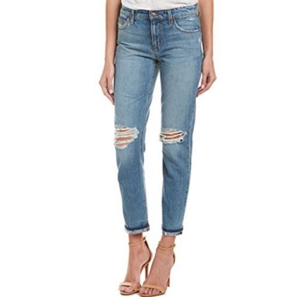 JOE’S JEANS The Ex-Lover Boyfriend Ankle Jeans Straight Distressed Sz 30 NWT - Picture 10 of 12